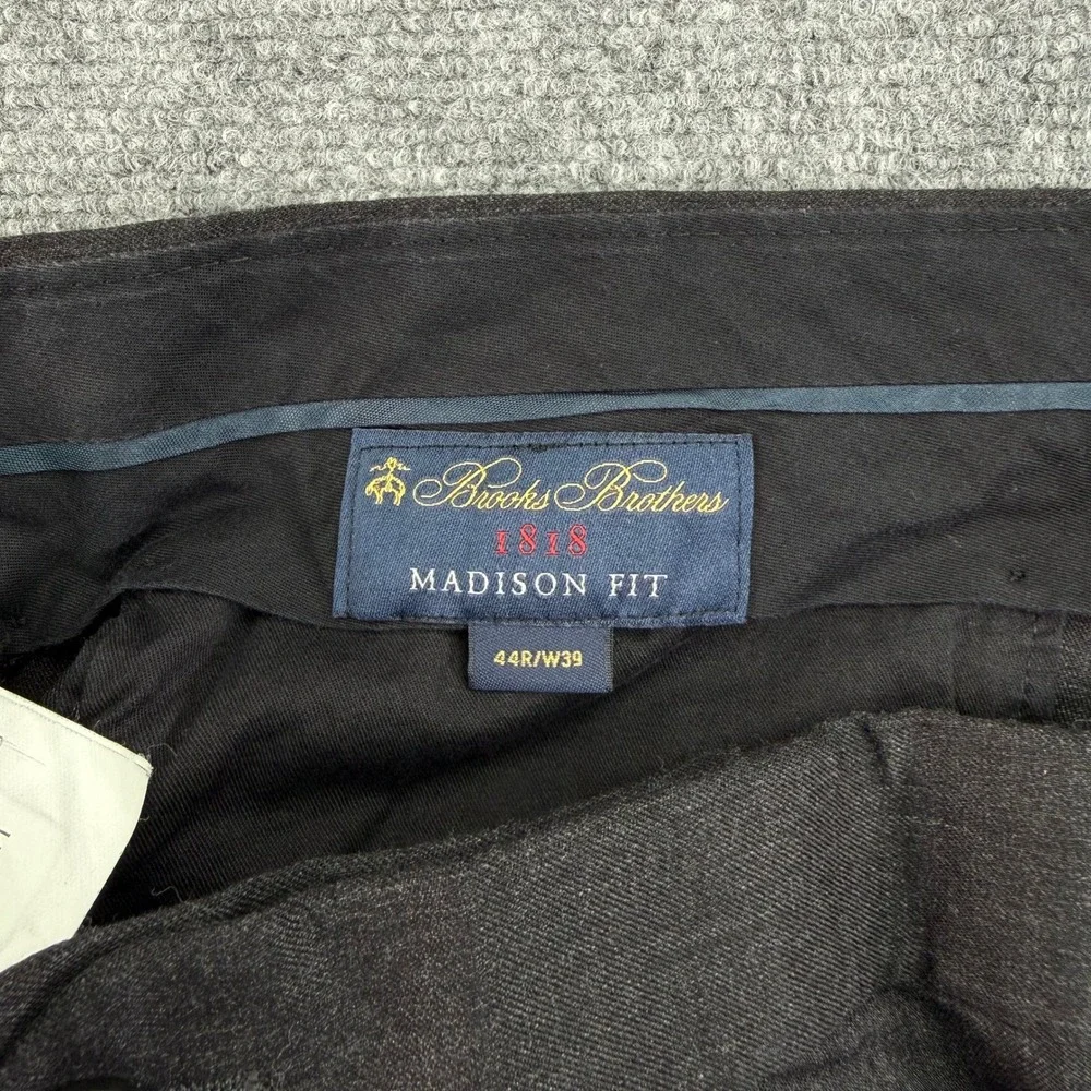 Brooks Brothers 1818 Madison Estrato Suit Mens 44R (Pants‎ 38x24) Wool Blazer